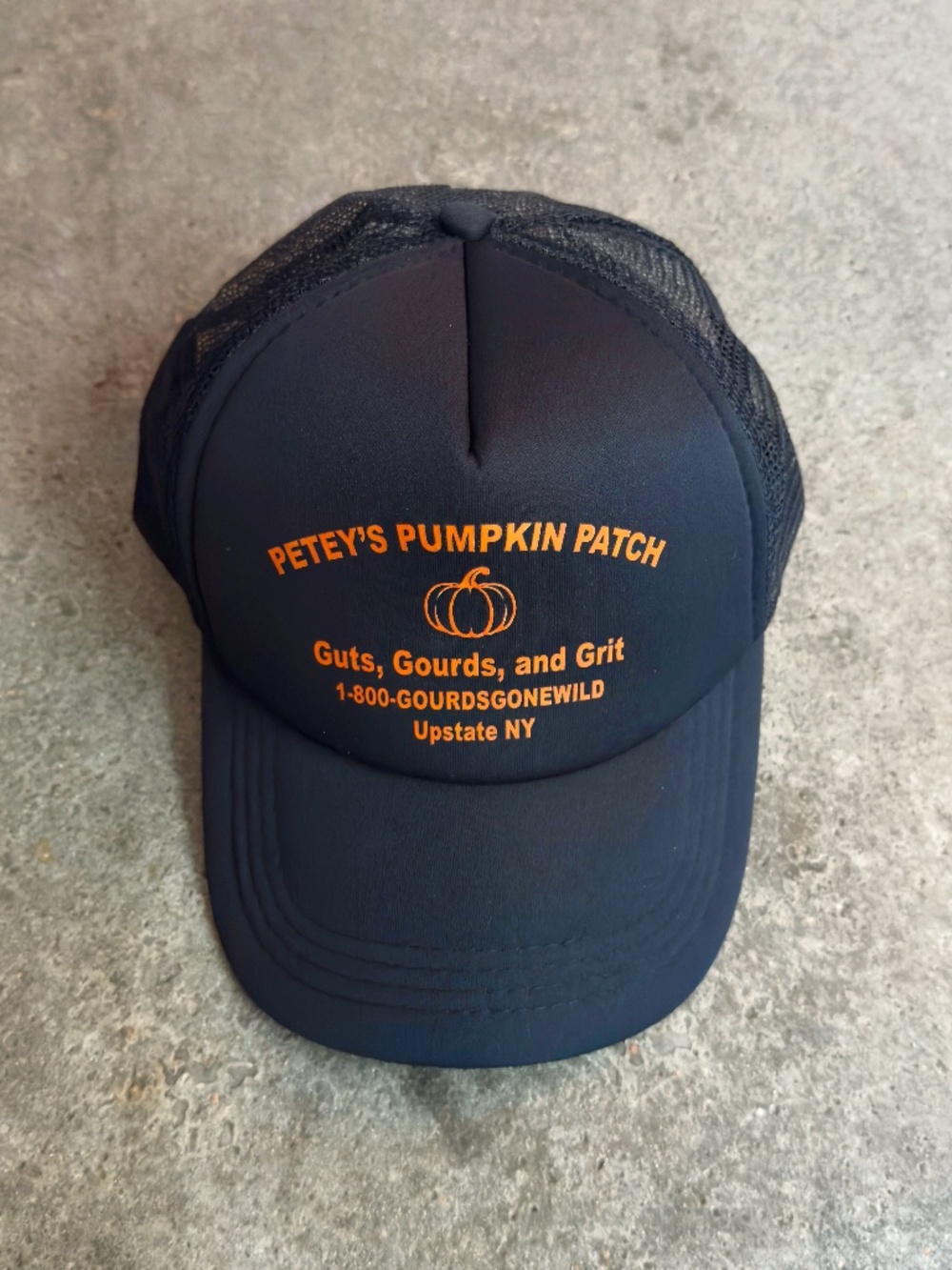 Thrash Happy Petey’s Pumpkin Patch Trucker Hat